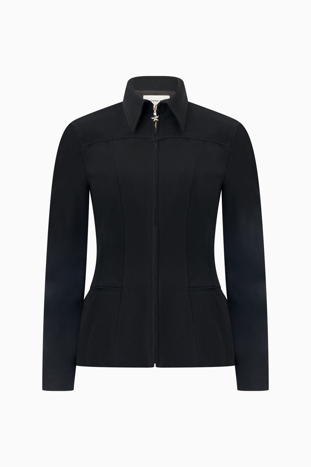 Thierry Mugler Wool Jacket with Star Zip