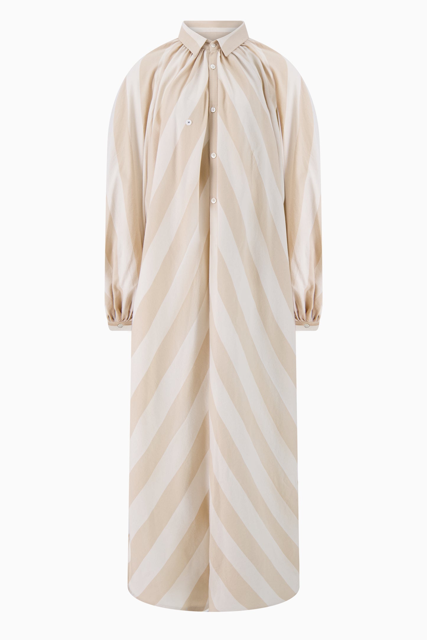 The Touareg Dress - Ecru Stripe