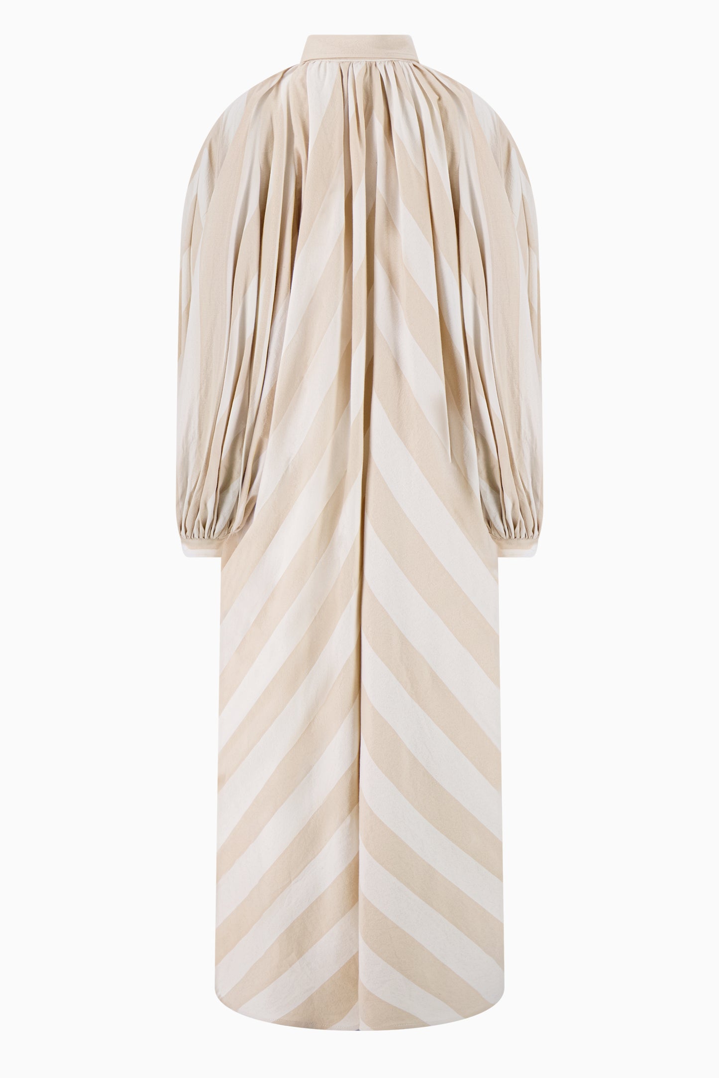 The Touareg Dress - Ecru Stripe