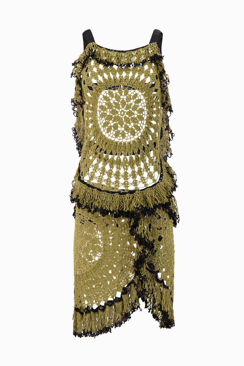 Trio Web Dress - Seagrape