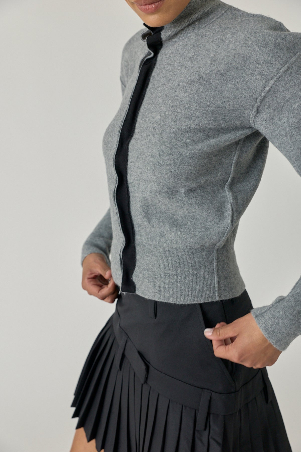 Unisex Knit Cardigan