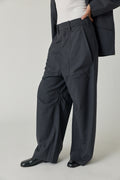 Unisex Tailored Pinstripe Cargo Pants