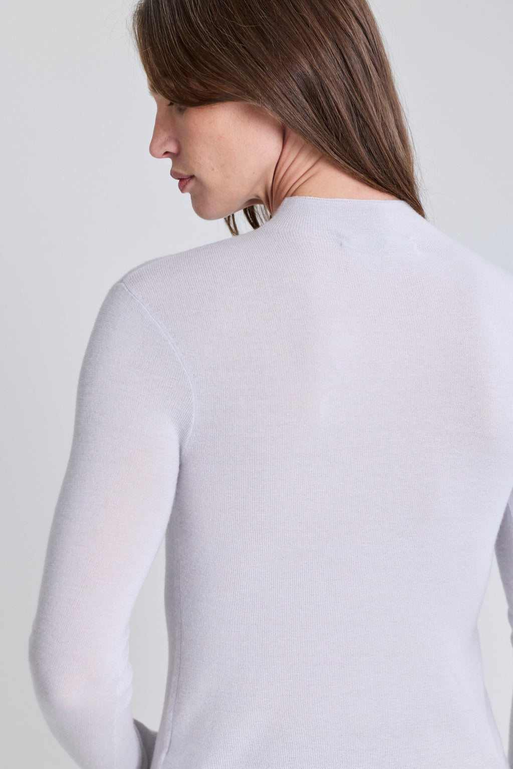 Porcelain Silk Cashmere Top