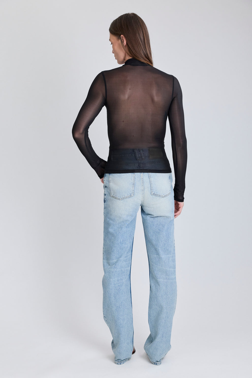 High Neck Top Collants Shirt