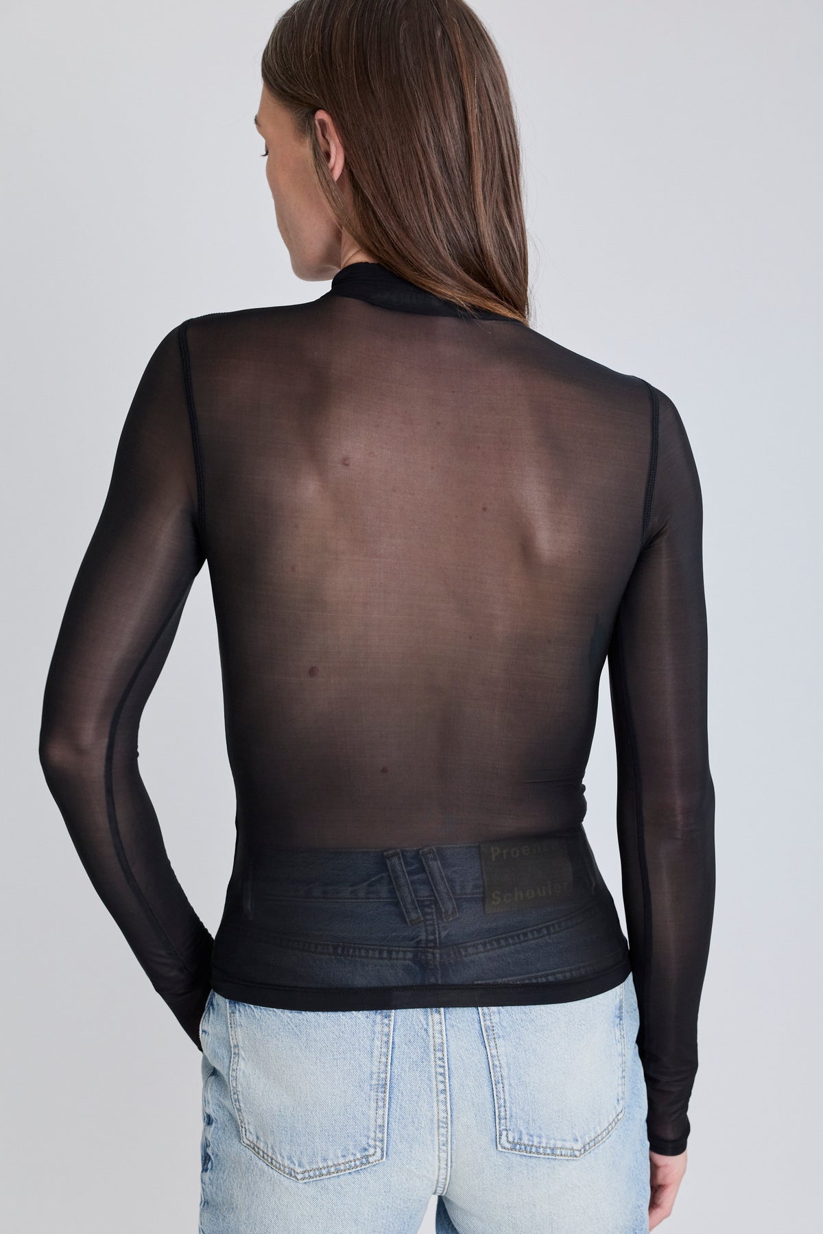High Neck Top Collants Shirt