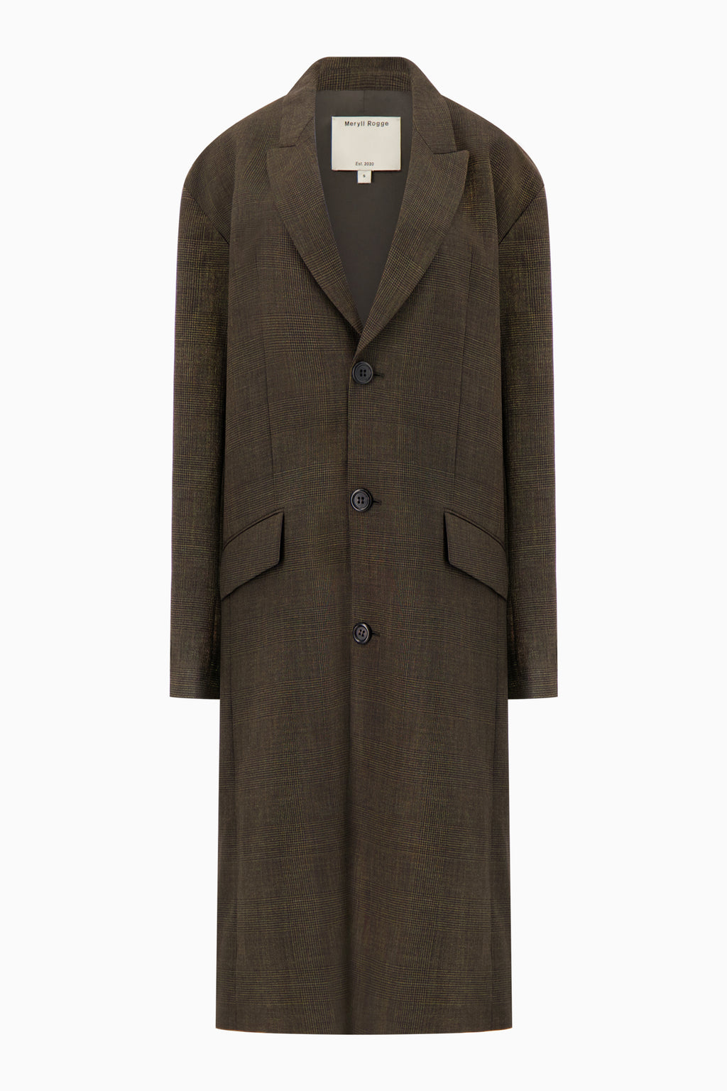 Unconstructed Single Breasted Coat