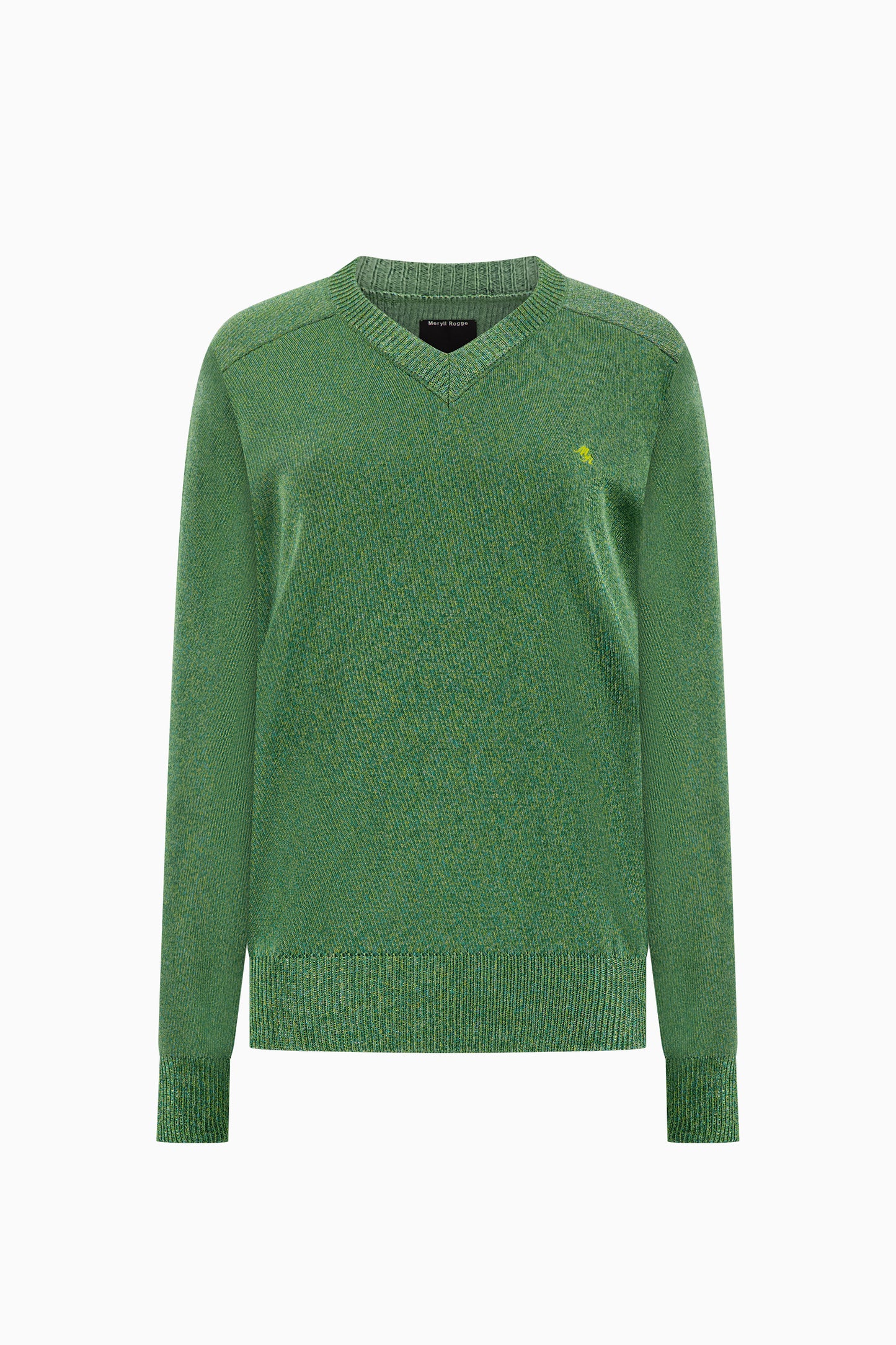 V-Neck Sweater - Green