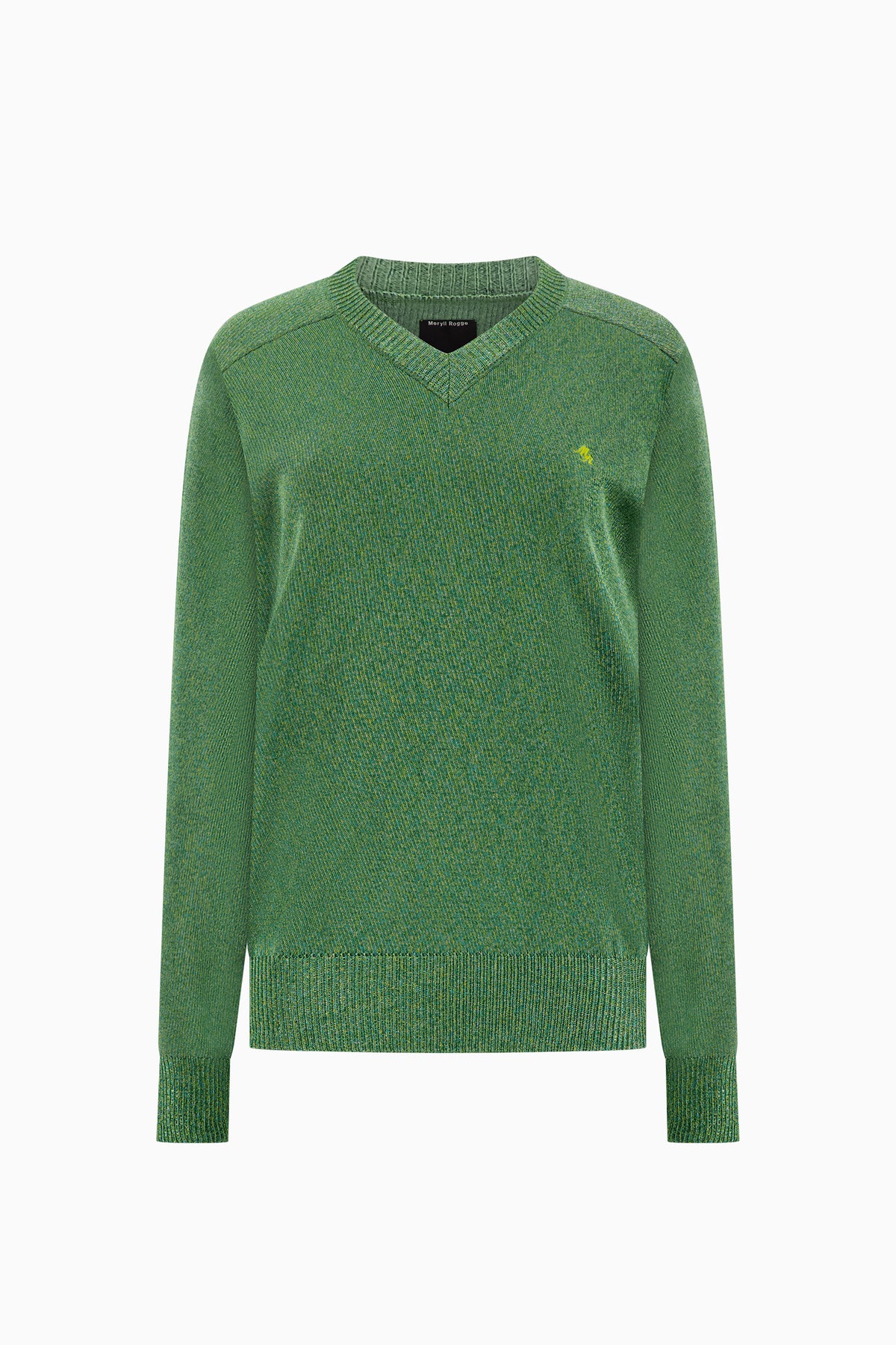 V-Neck Sweater - Green