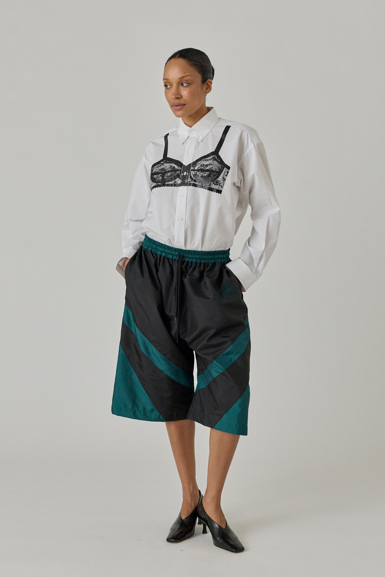 Trompe L'Oeil Button Down Shirt