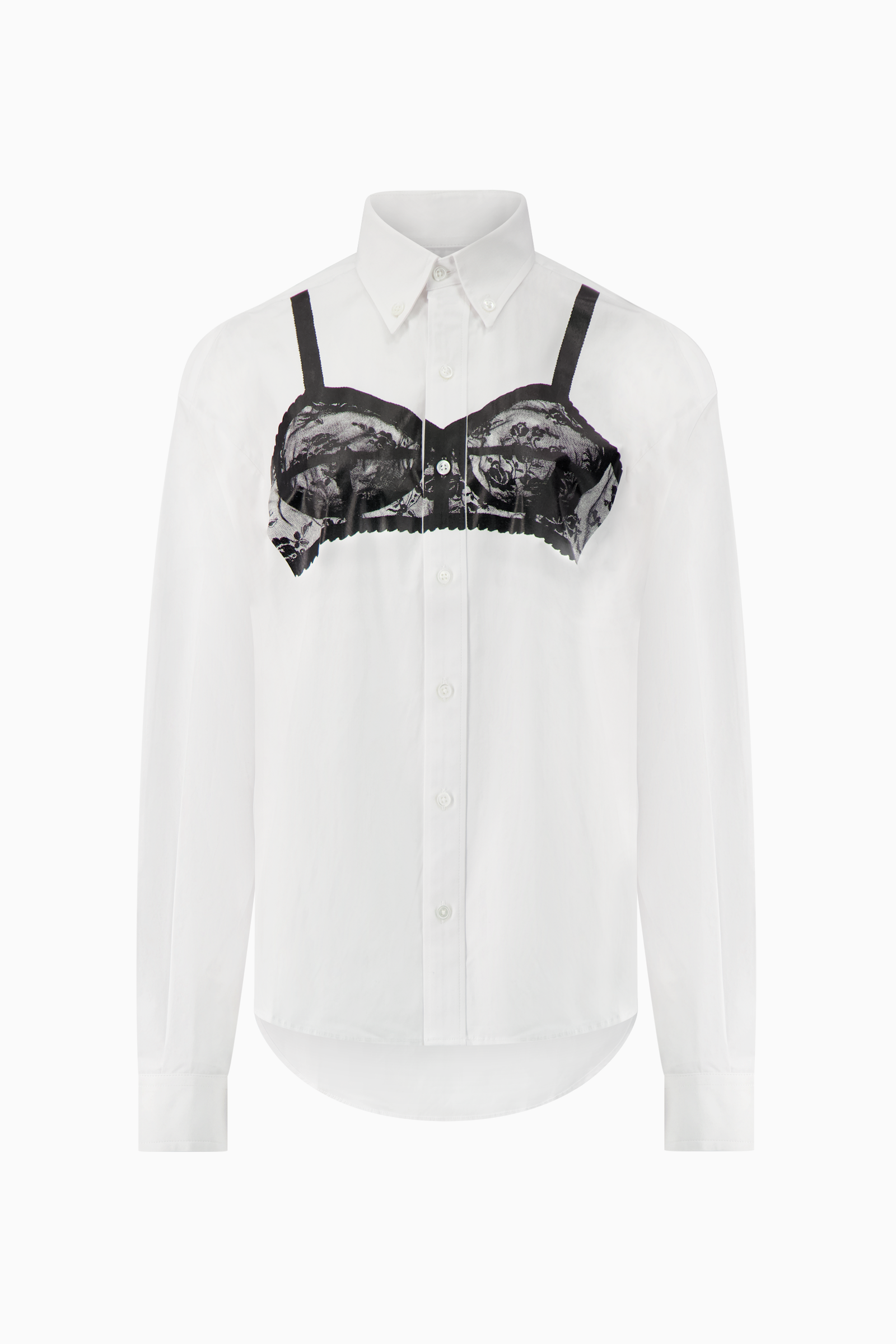 Trompe L'Oeil Button Down Shirt