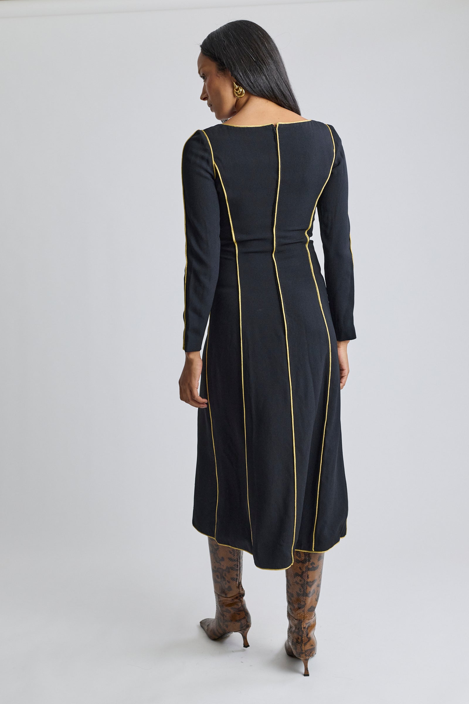Balenciaga Embellished Midi Dress, FW 1989
