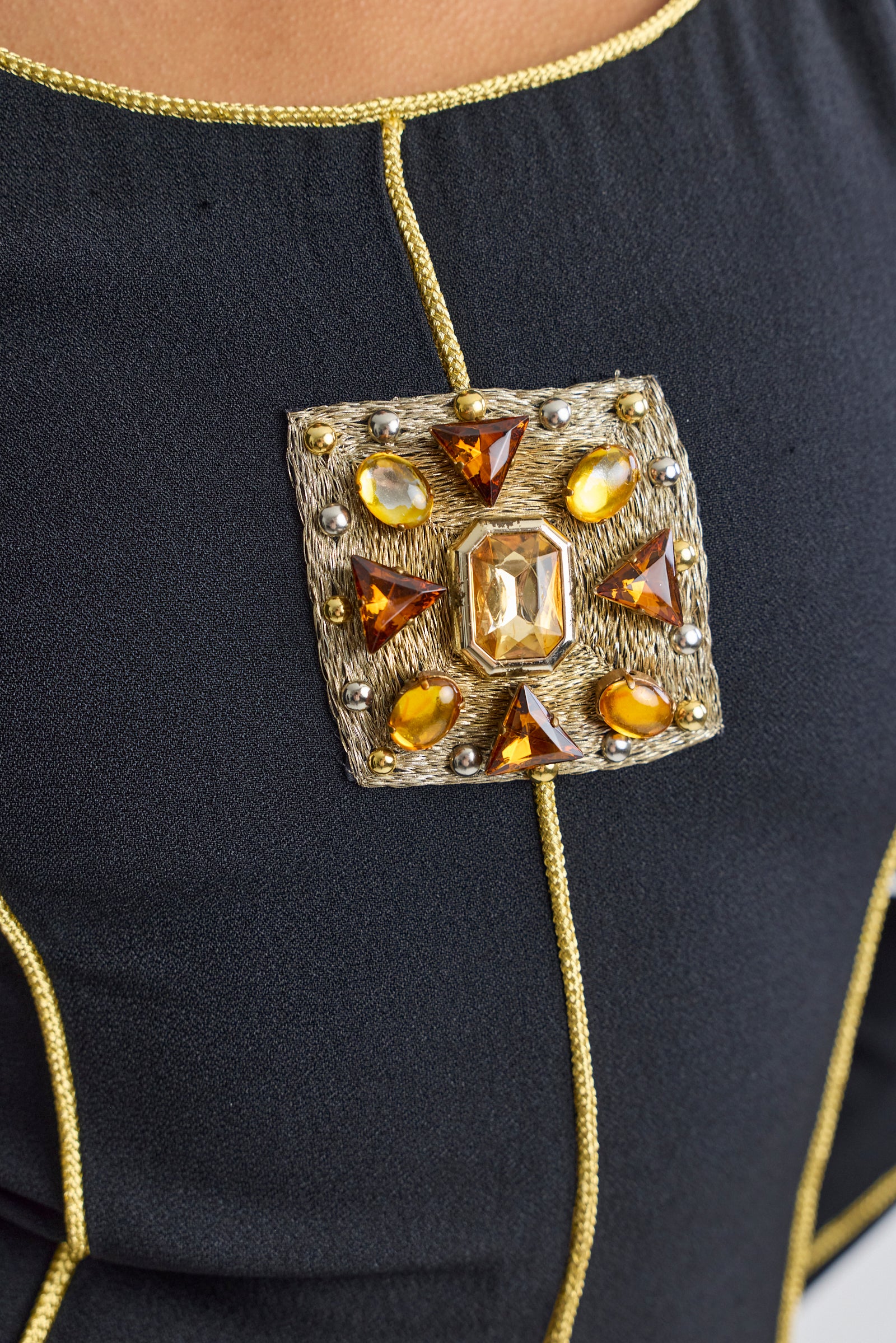 Balenciaga Embellished Midi Dress, FW 1989