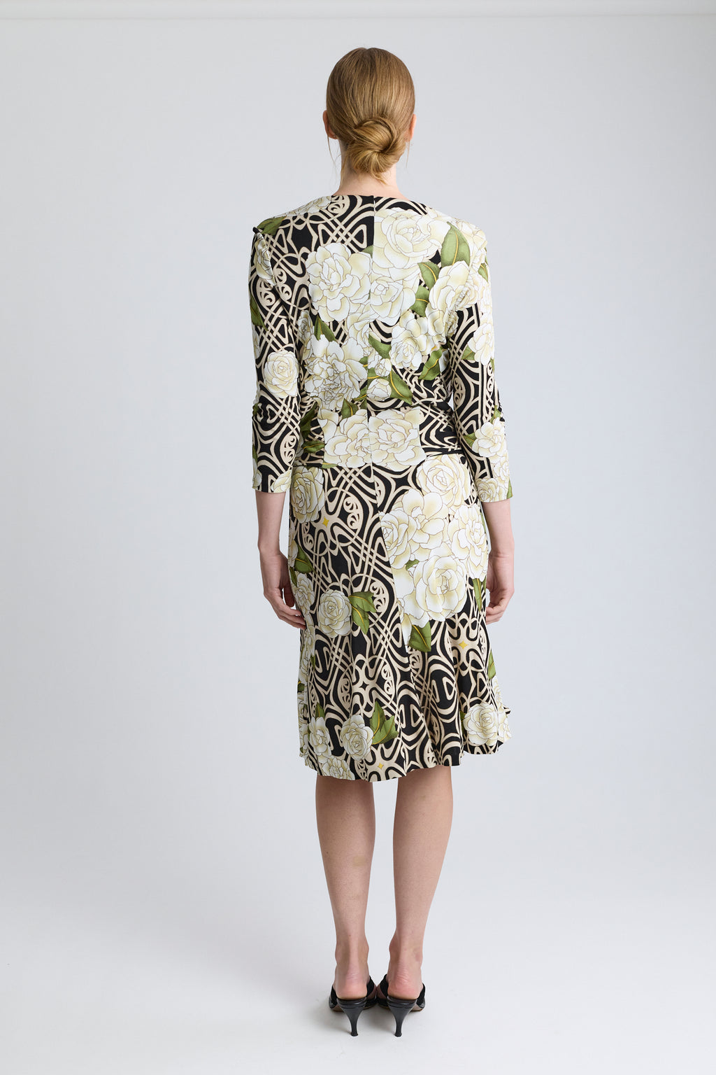 Roberto Cavalli Printed Cocktail Dress