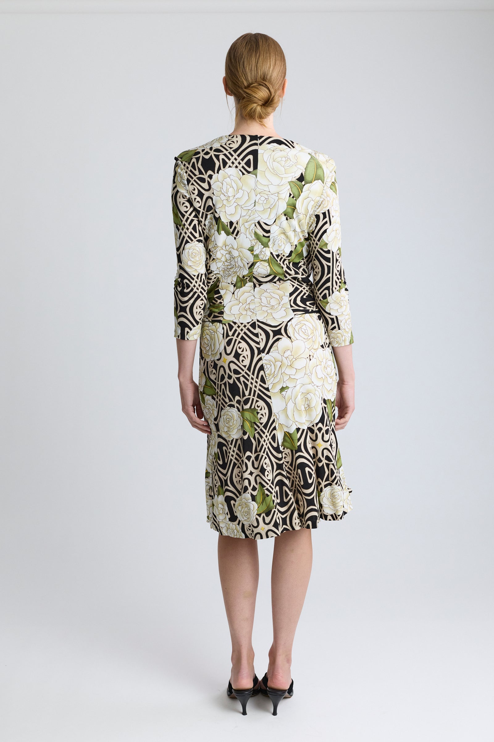 Roberto Cavalli Printed Cocktail Dress