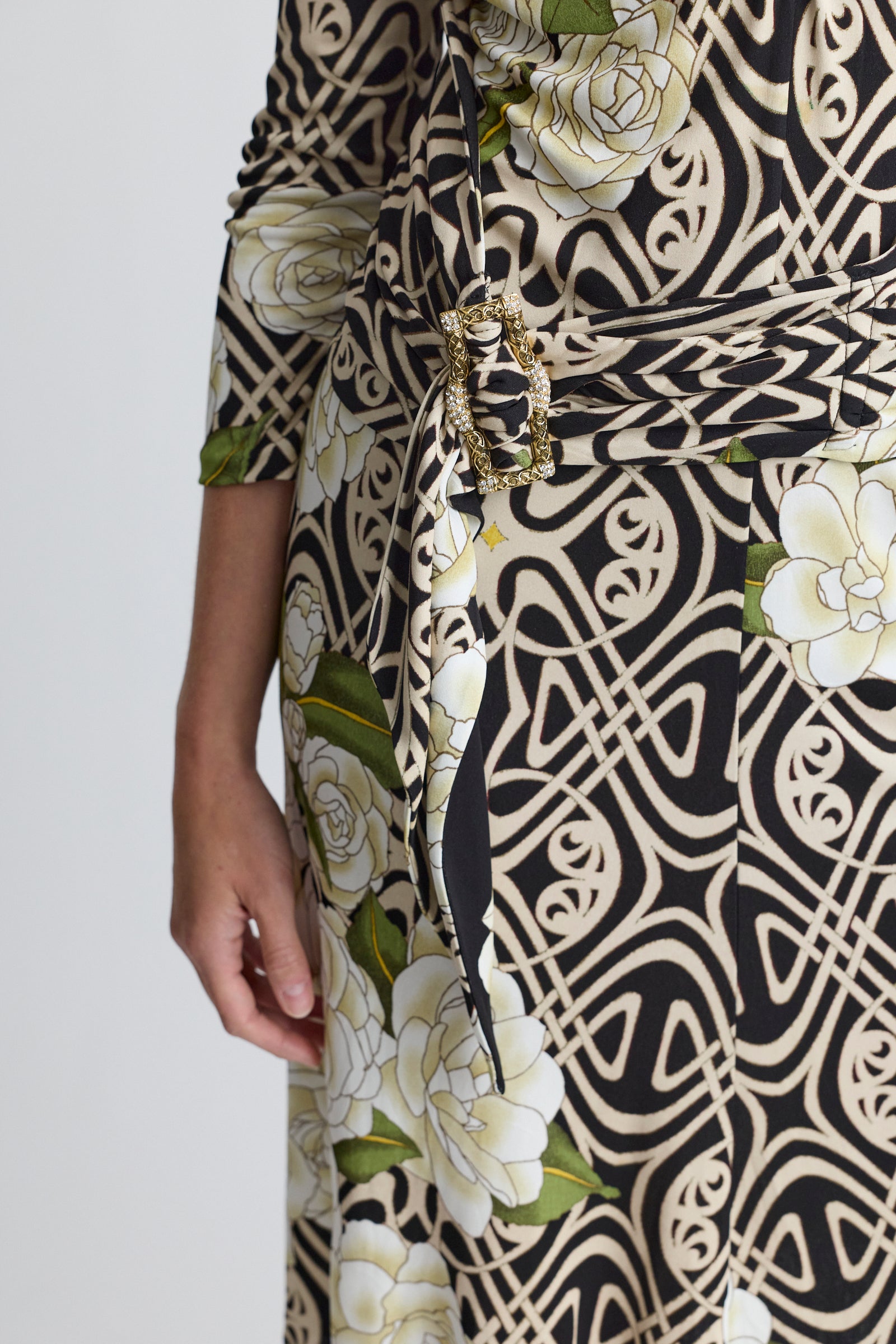 Roberto Cavalli Printed Cocktail Dress