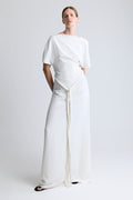 Christian Dior Open Back Dress with Braided Belt