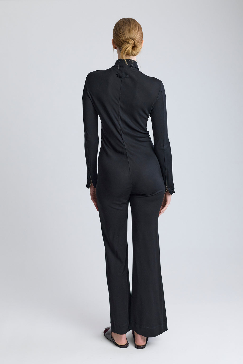 Jean Paul Gaultier Black Knit Jumpsuit
