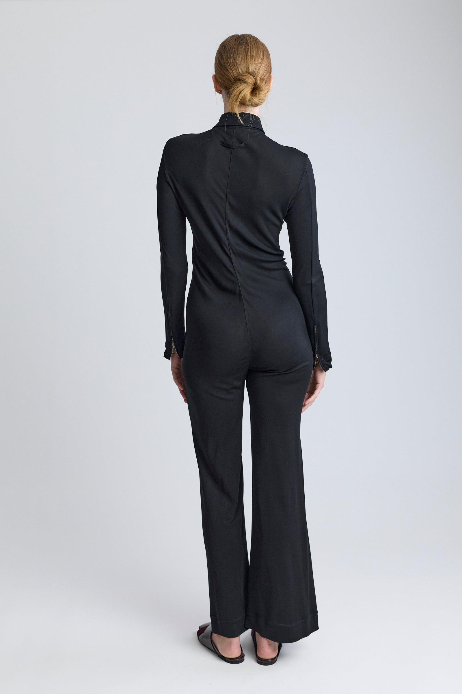 Jean Paul Gaultier Black Knit Jumpsuit