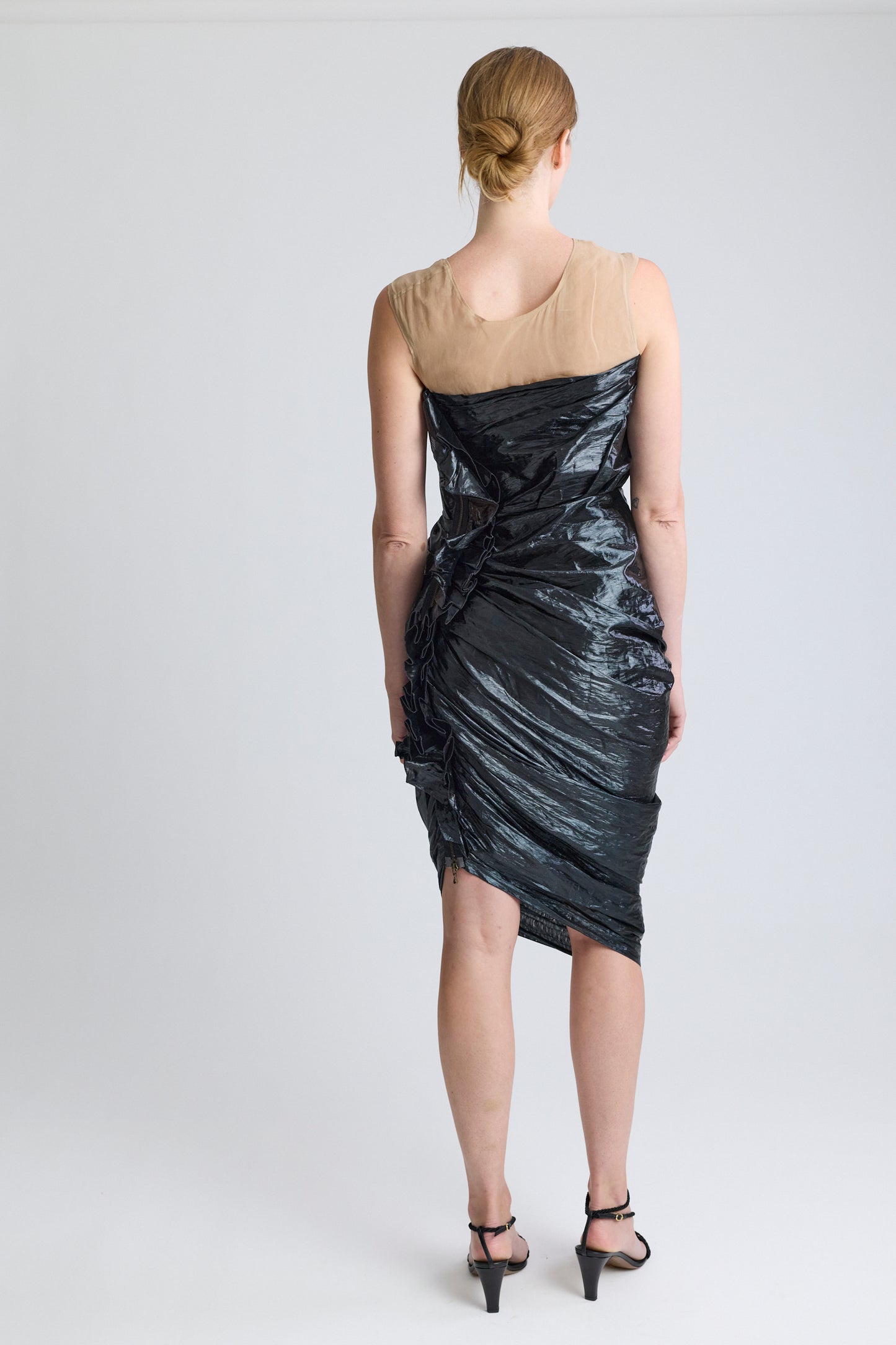Lanvin Lurex Floating Bodice Dress