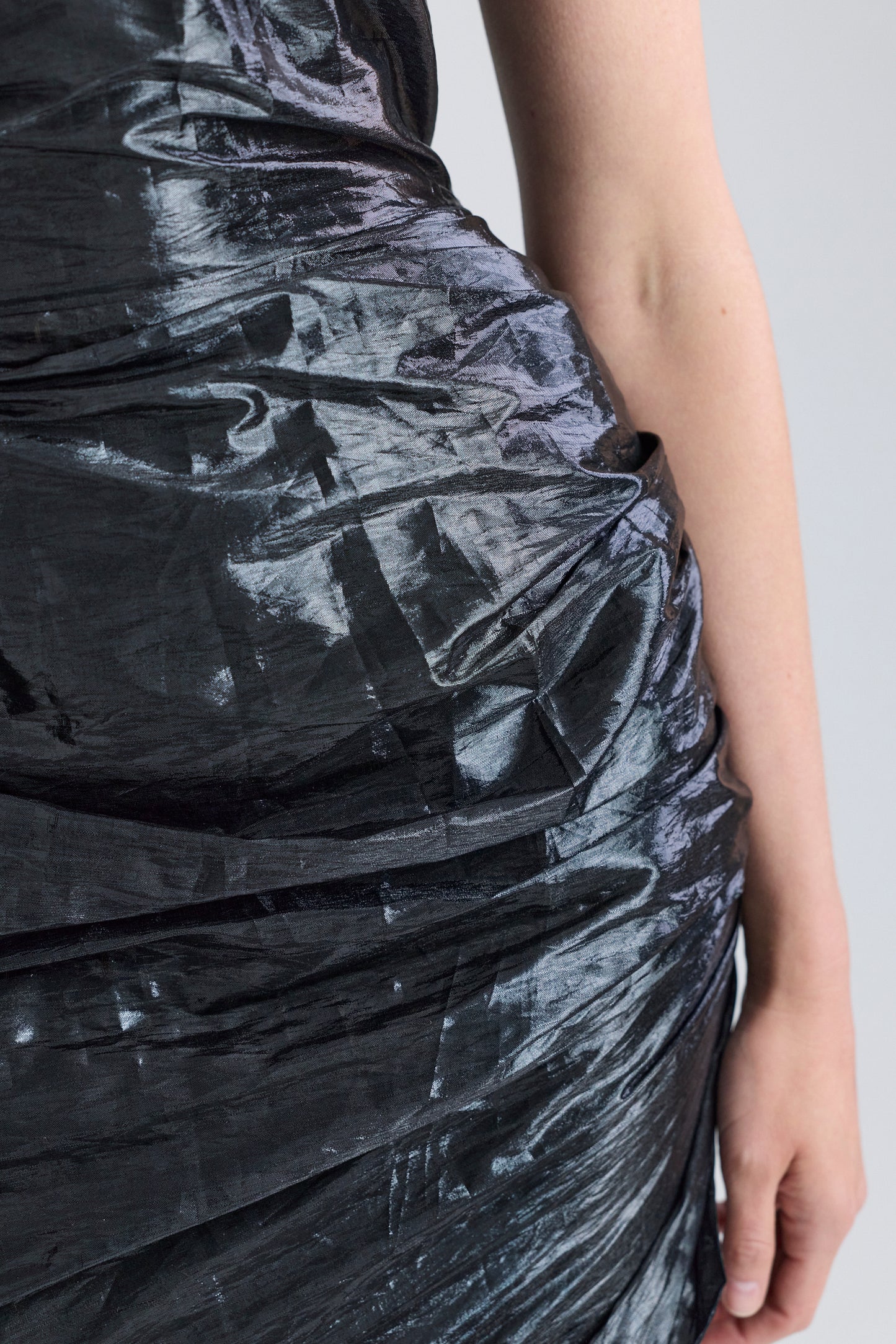 Lanvin Lurex Floating Bodice Dress