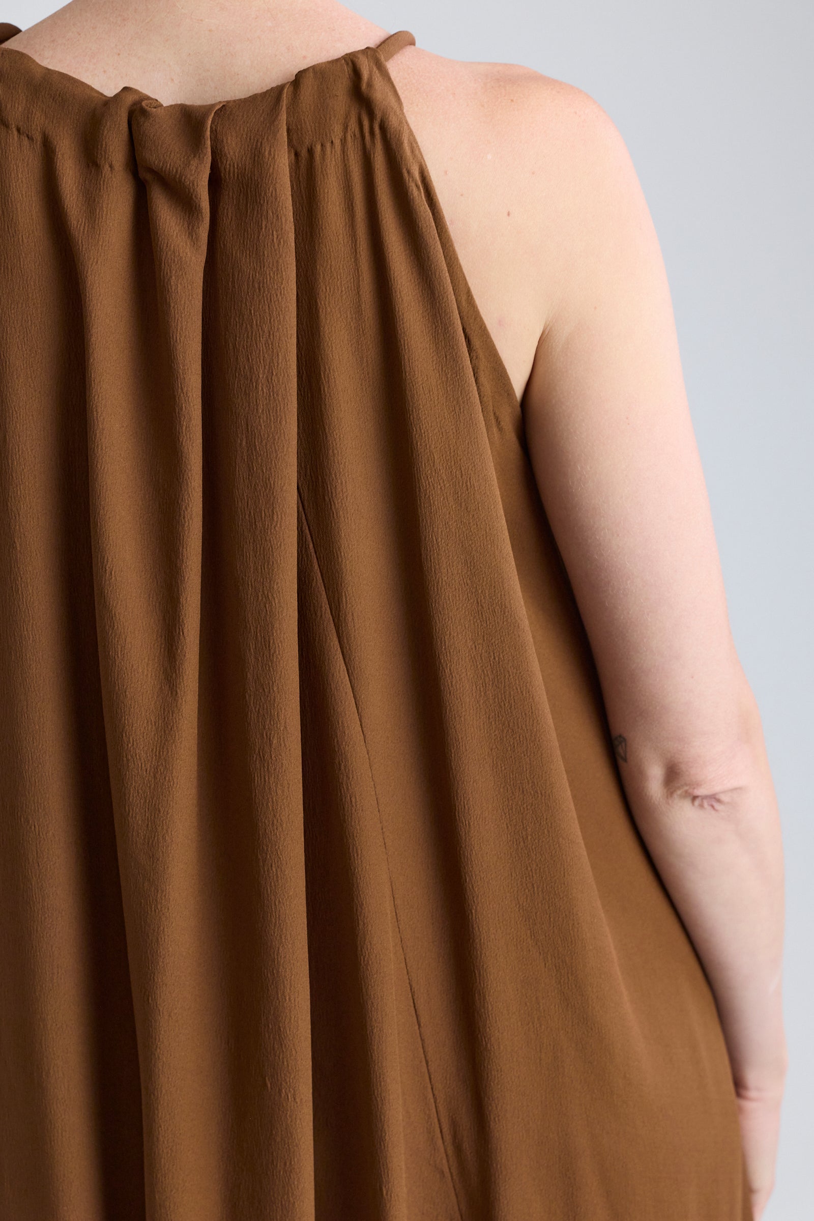 Lanvin Crepe Maxi Dress with Pearls, FW 2011