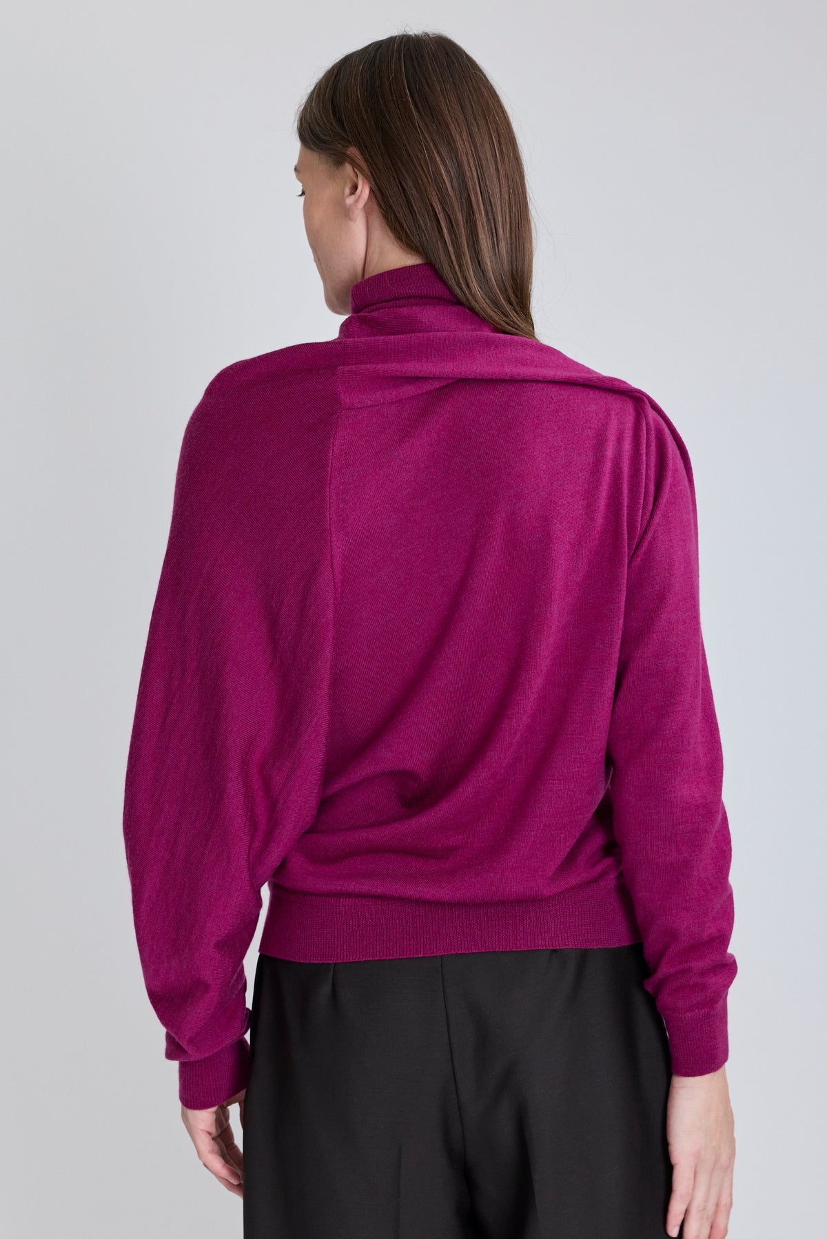 Draped Sweater - Viola