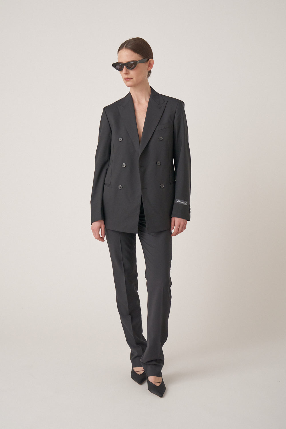 Wool Classic Pant - Black