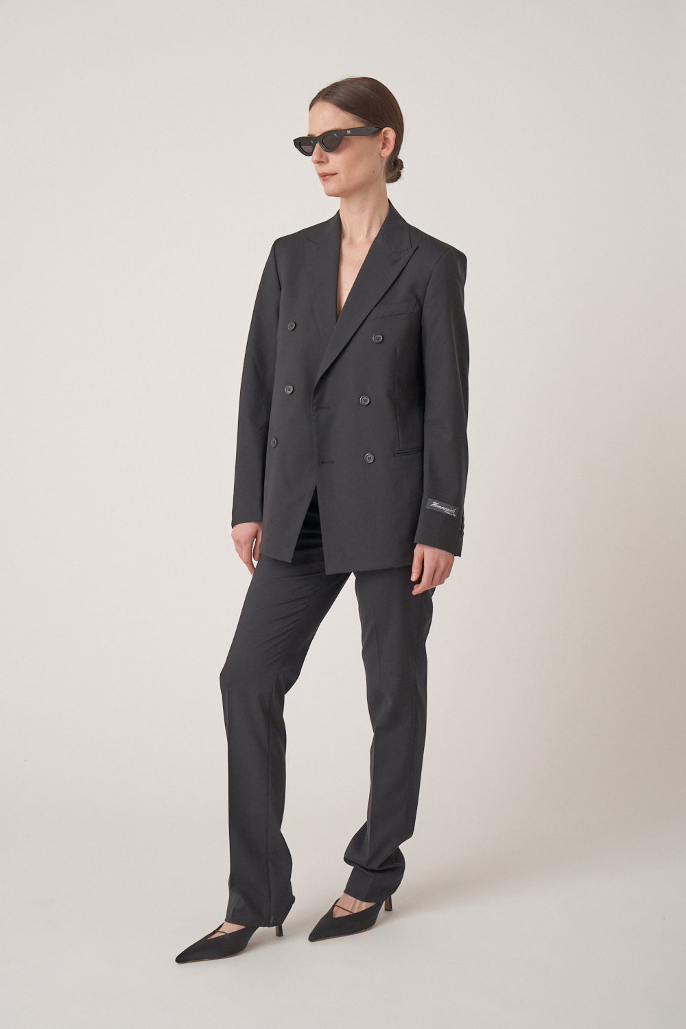 Wool Classic Pant - Black