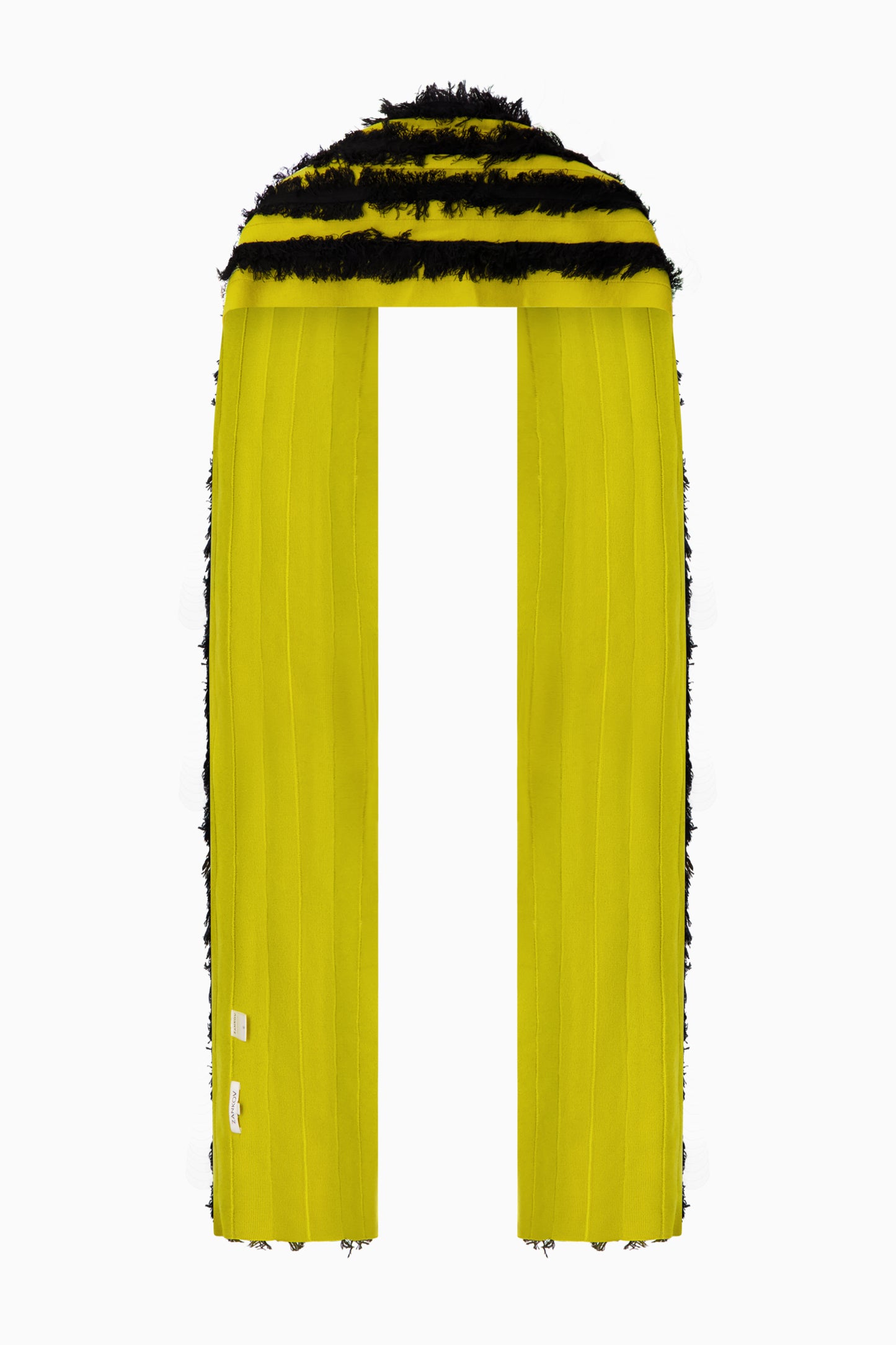 Max Scarf - Chartreuse/Black