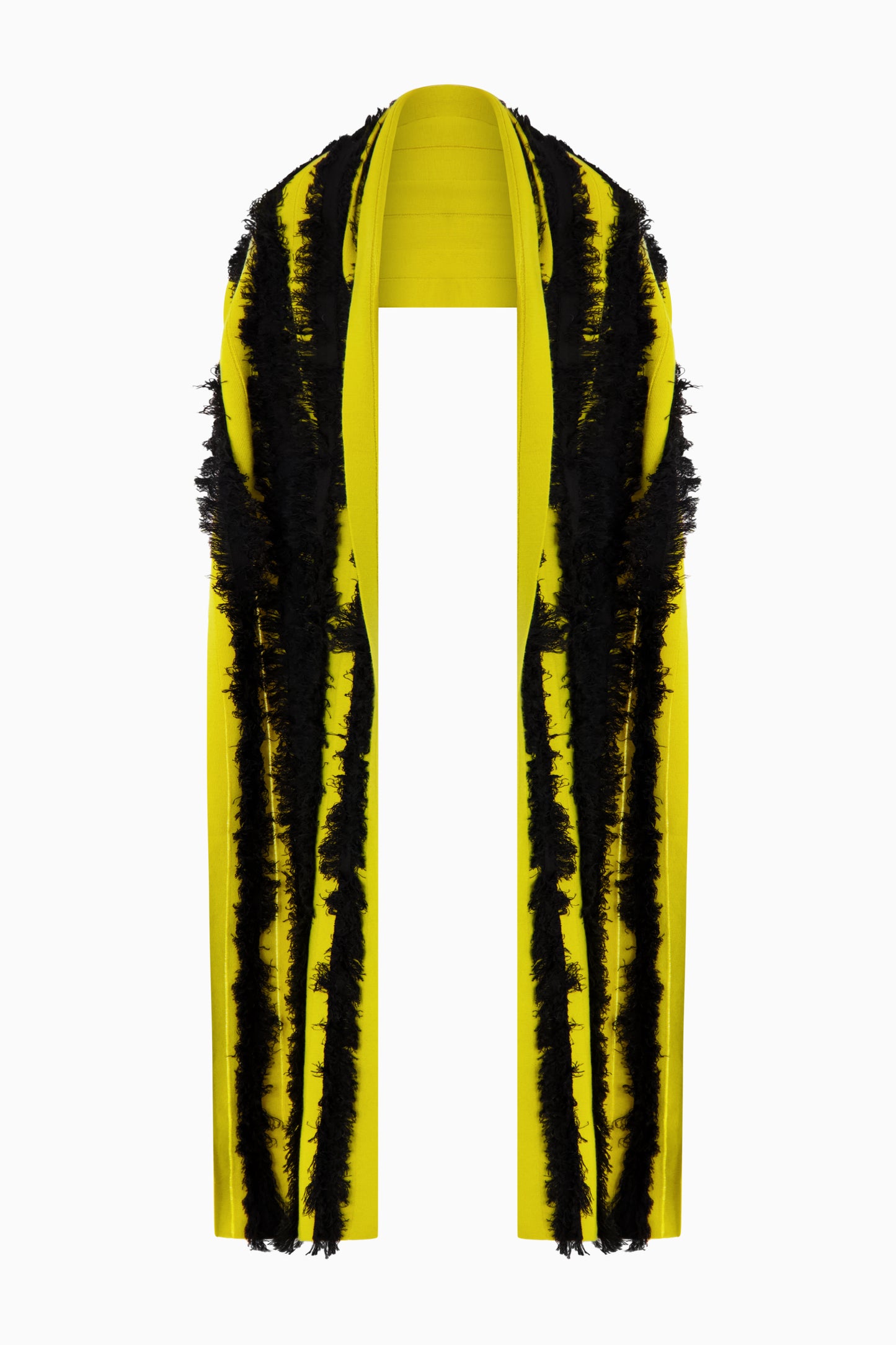 Max Scarf - Chartreuse/Black