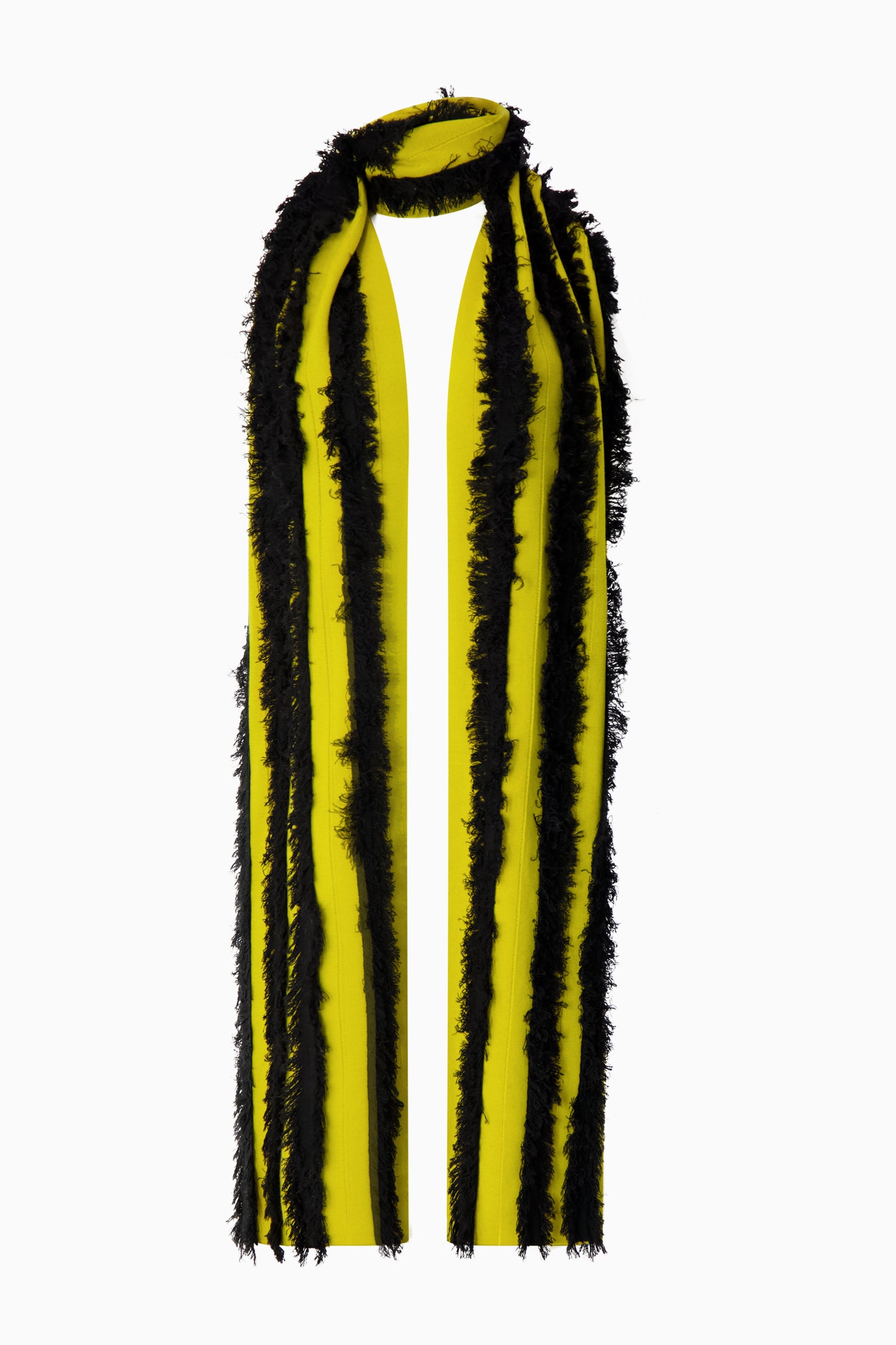 Max Scarf - Chartreuse/Black