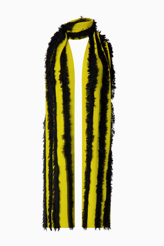 Max Scarf - Chartreuse/Black