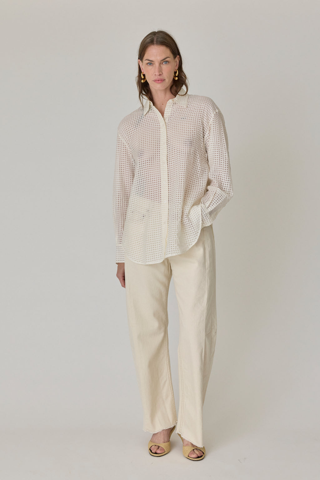 Gingham Blouse