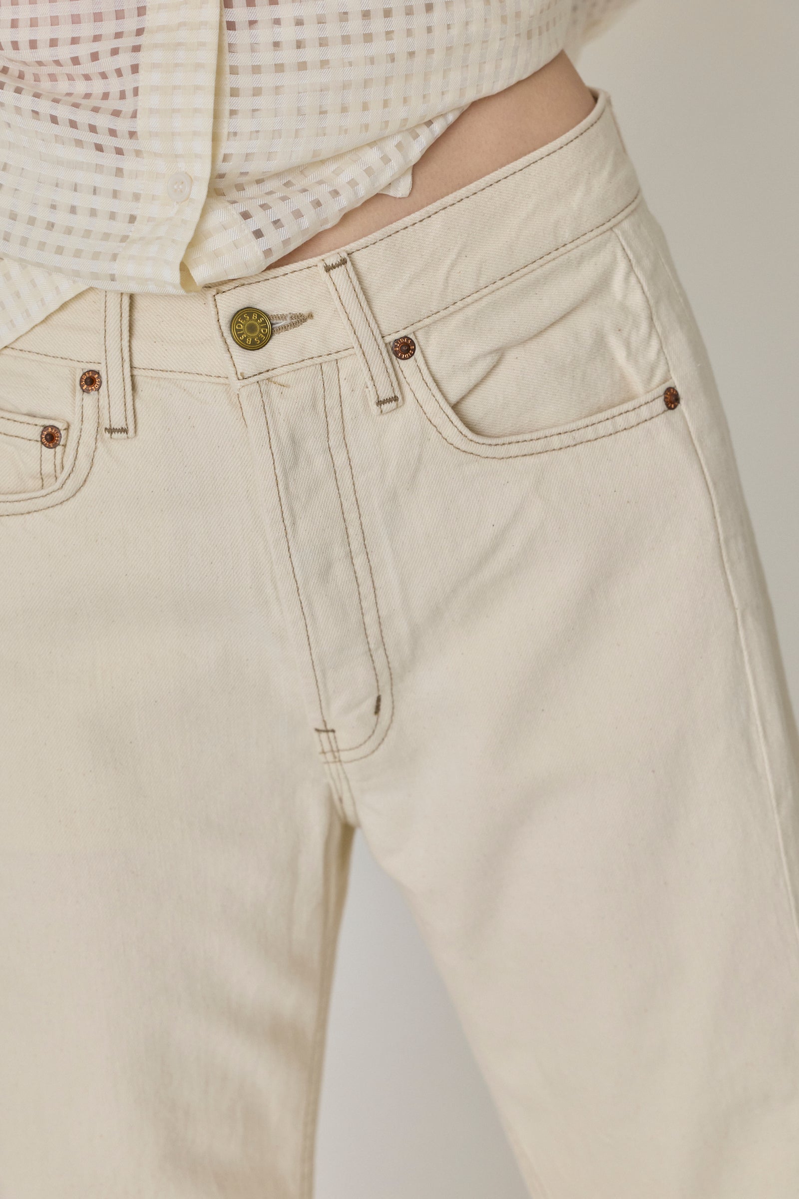 Slim Lasso Jean - Clair Rinse