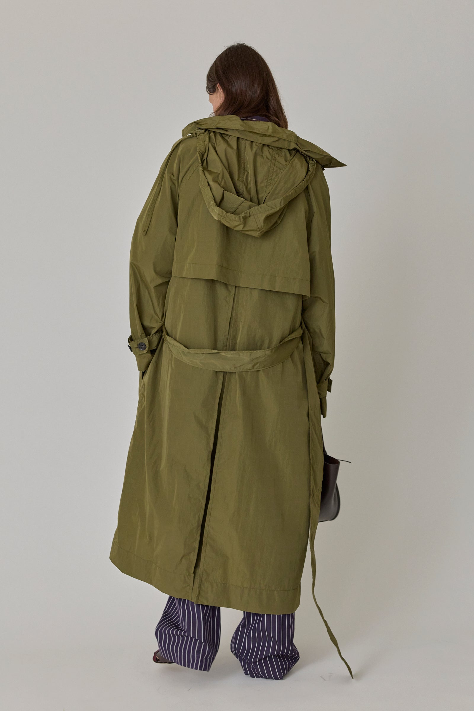 Recycled Nylon Trench