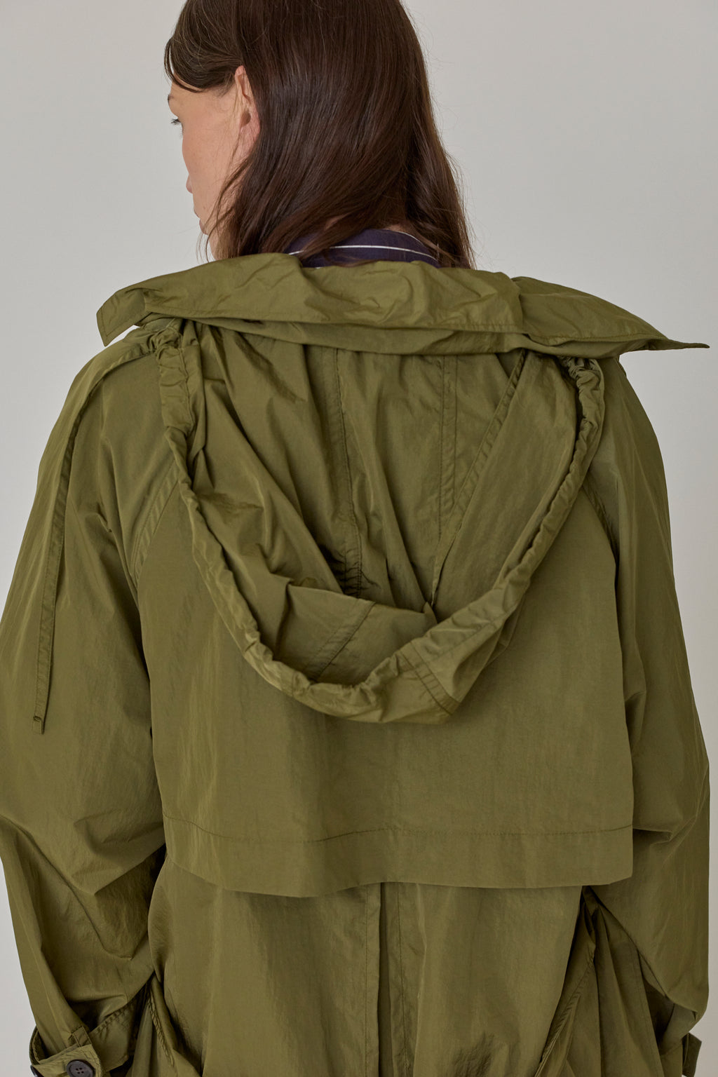 Recycled Nylon Trench