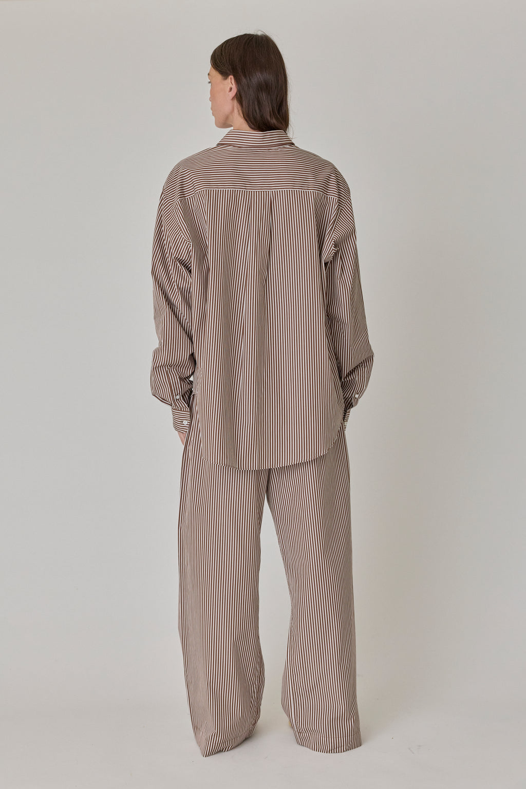 Poplin Lounge Pant - Cortado Stripe