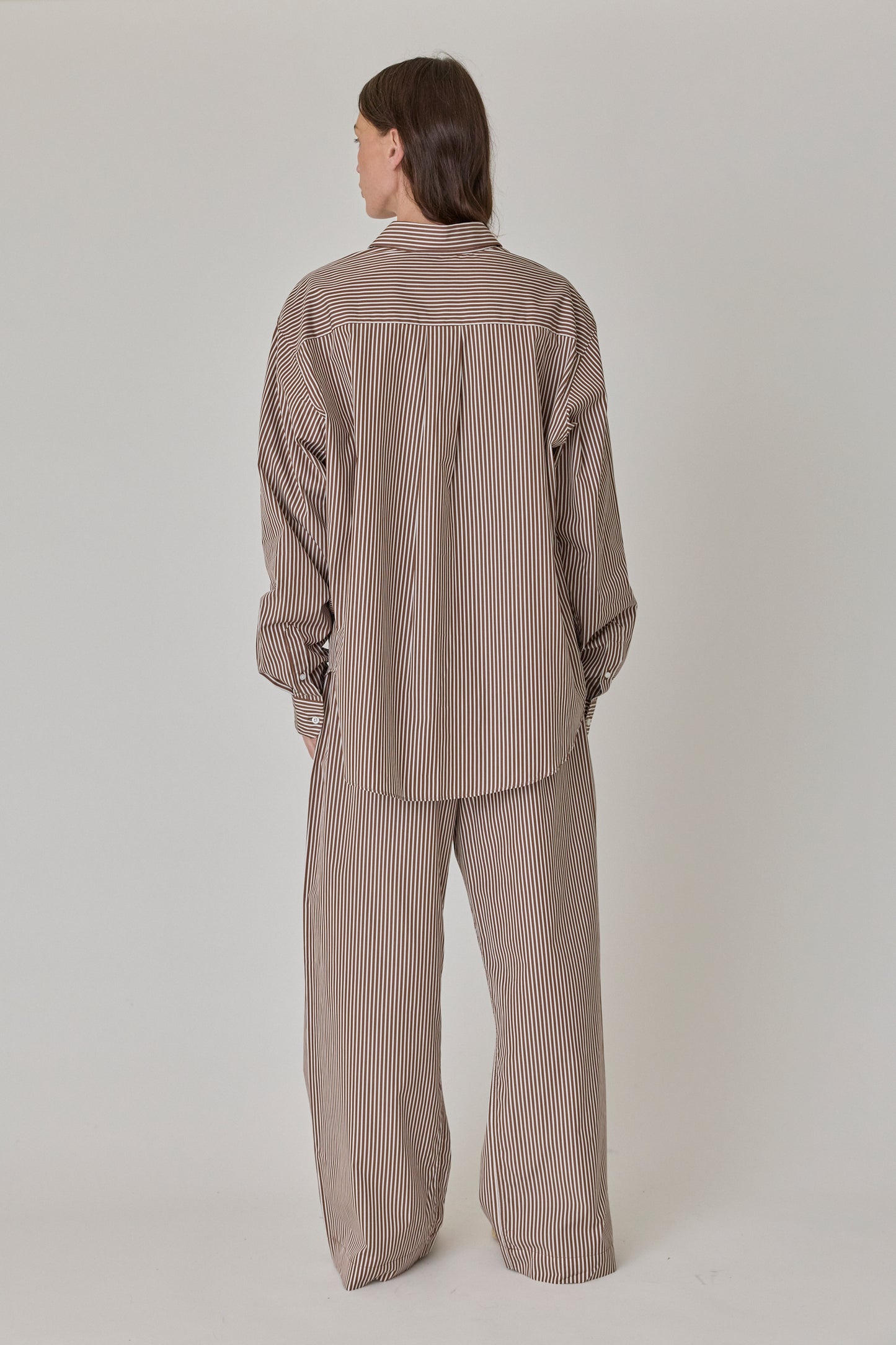 Classic Poplin Shirt - Cortado Stripe