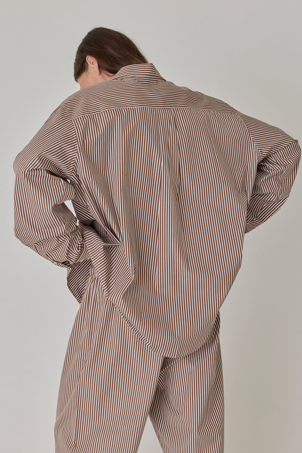 Classic Poplin Shirt - Cortado Stripe