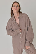 Classic Poplin Shirt - Cortado Stripe