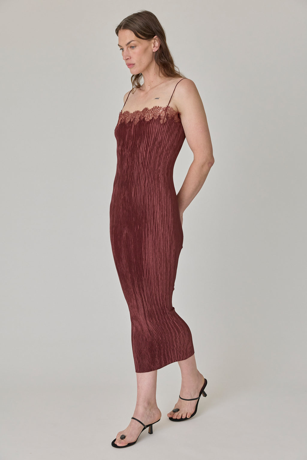 Lumie Dress - Deep Bordeaux