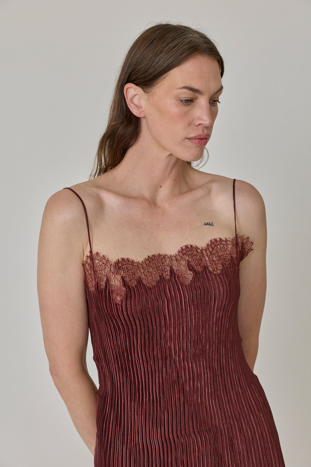 Lumie Dress - Deep Bordeaux