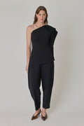 Lavinia Asymmetric One Shoulder Top