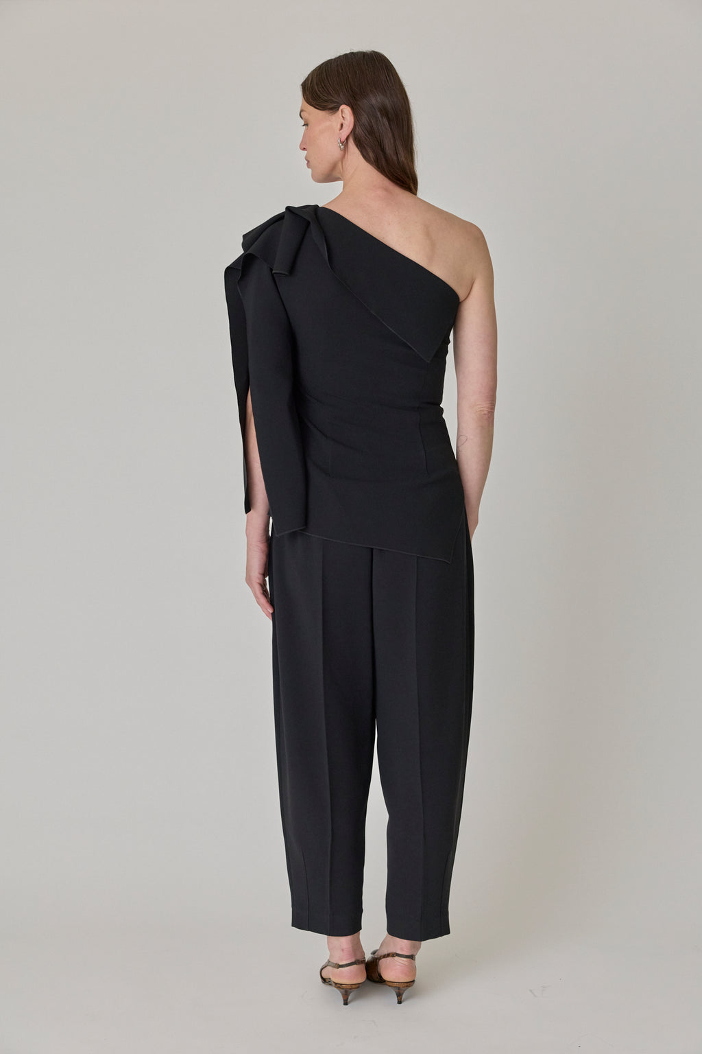 Lavinia Asymmetric One Shoulder Top