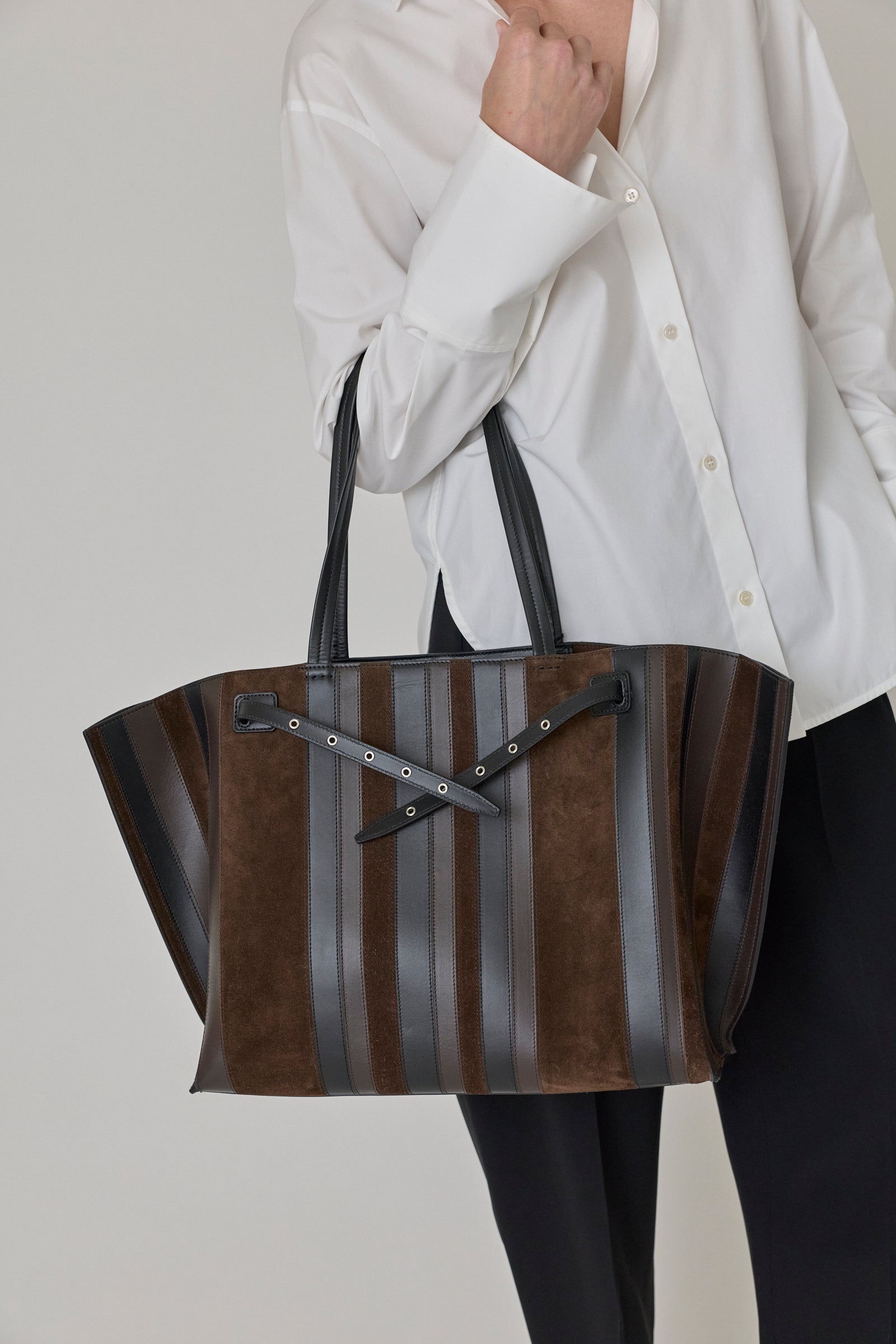 Days Caryall - Black/Espresso Stripe
