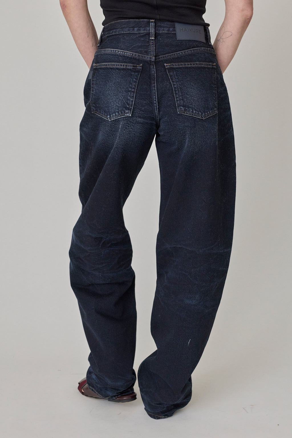 Bibi Denim Pant - Blue Black