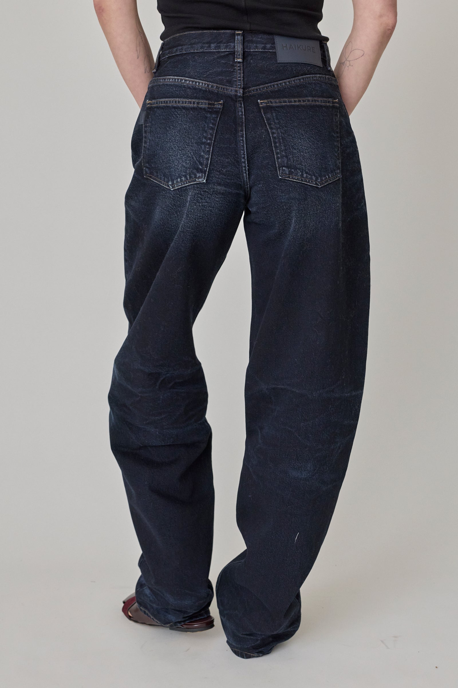 Bibi Denim Pant - Blue Black