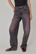 Bibi Denim Pant - Pink Black