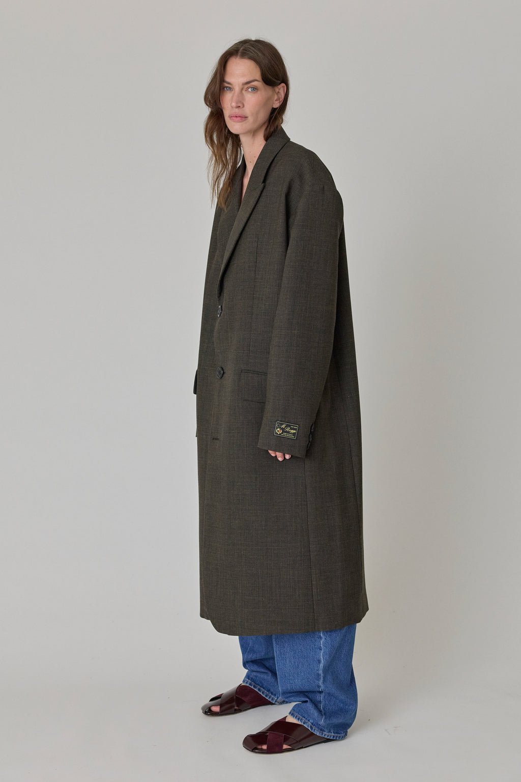 Unconstructed Single Breasted Coat
