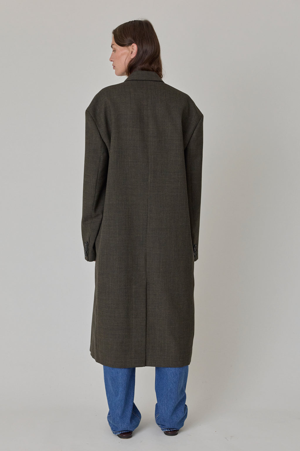Unconstructed Single Breasted Coat